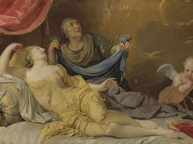 1609-Louis (de) Boullogne - Danae e la pioggia d'oro